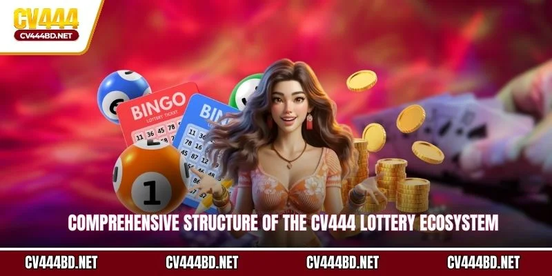 Comprehensive structure of the CV444 Lottery ecosystem