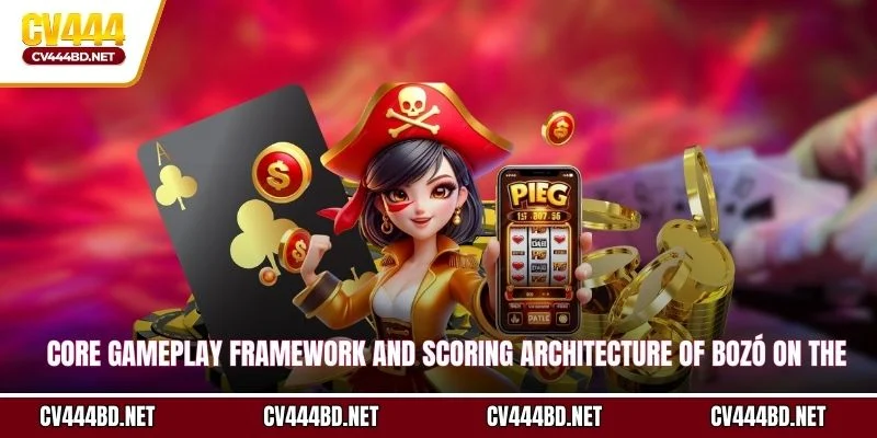 Core gameplay framework and scoring architecture of Bozó on the digital platform