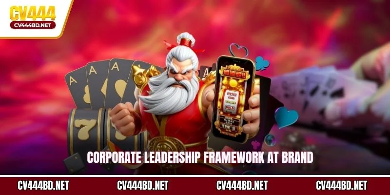 Corporate leadership framework at brand