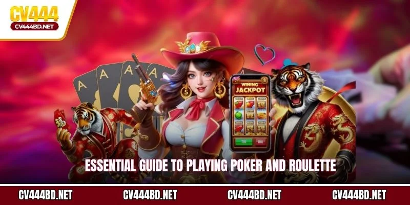 Essential guide to playing Poker and Roulette