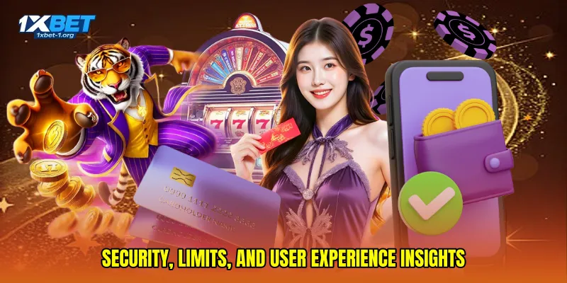 Security, limits, and user experience insights