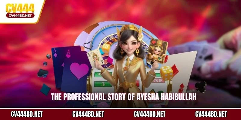 The professional story of Ayesha Habibullah