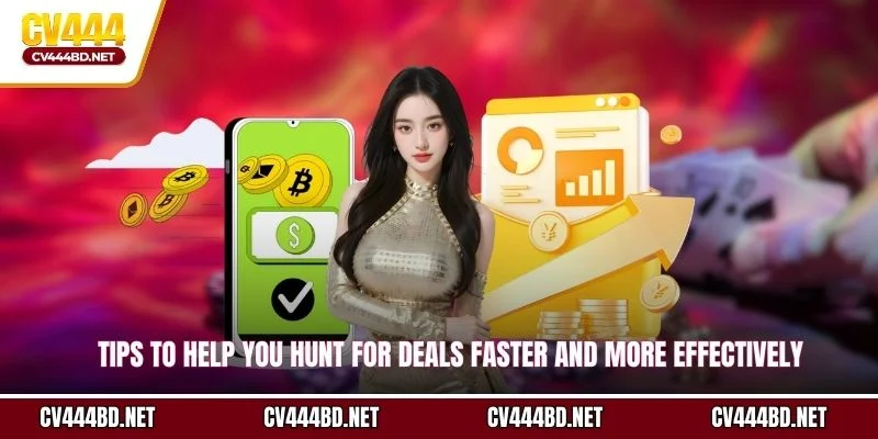 Tips to help you hunt for deals faster and more effectively