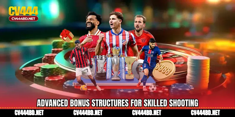 Advanced bonus structures for skilled shooting