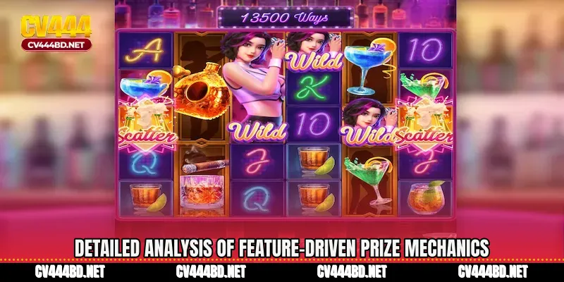 Detailed analysis of feature-driven prize mechanics