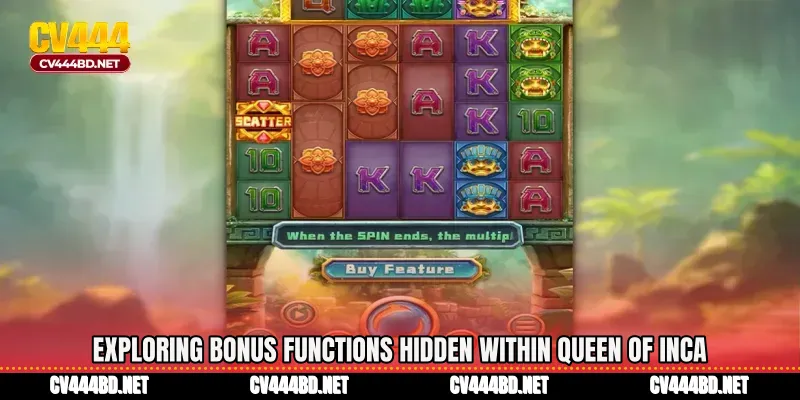 Exploring bonus functions hidden within Queen of Inca