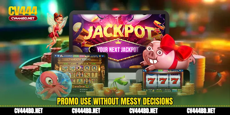 Promo use without messy decisions